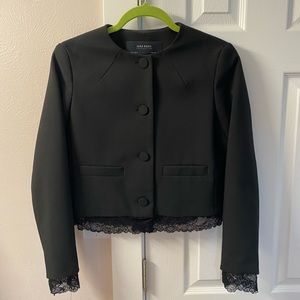 Zara cropped jacket